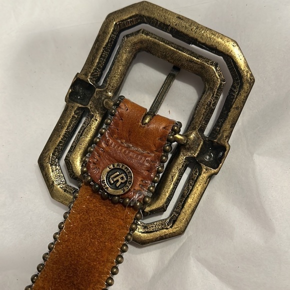 Leatherock Cognac Brown Leather Belt Size XL main image 7